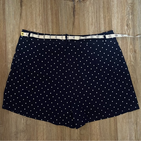 NWT Navy White Polka Dot She + Sky High Waist Shorts - Picture 5 of 7